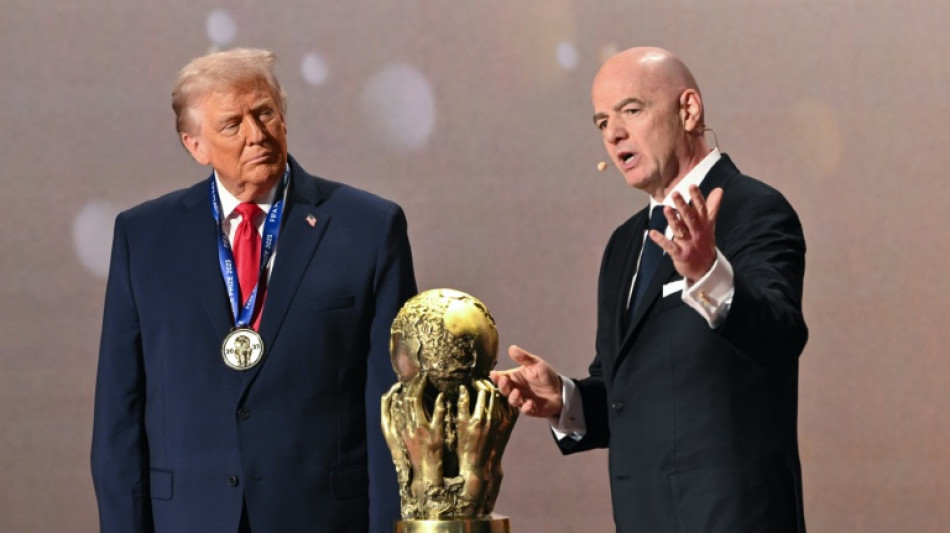 Trump takes centre stage as 2026 World Cup draw takes place
