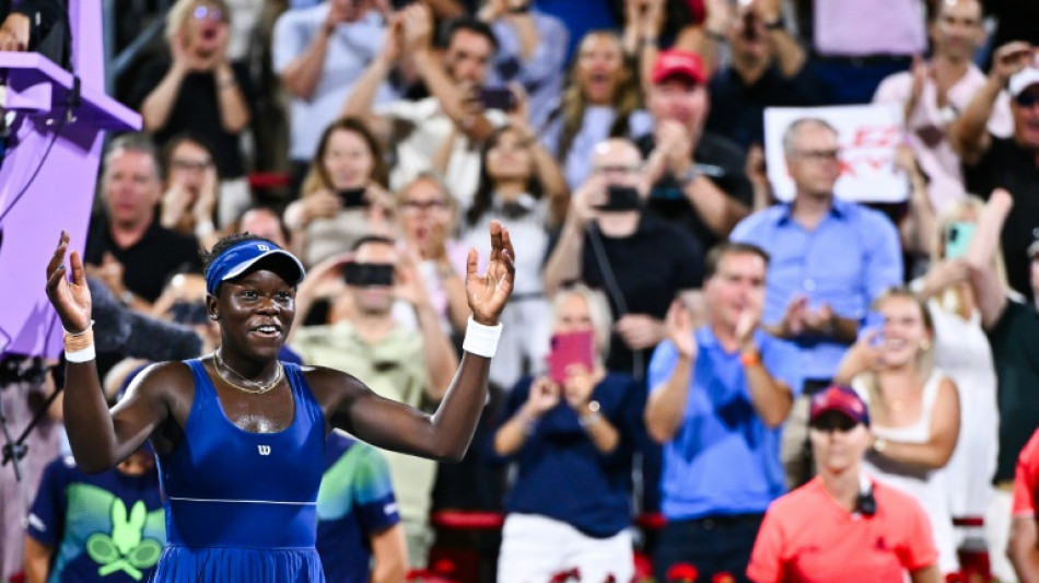 Tennis: la sensation Victoria Mboko en finale &agrave; Montr&eacute;al contre Osaka