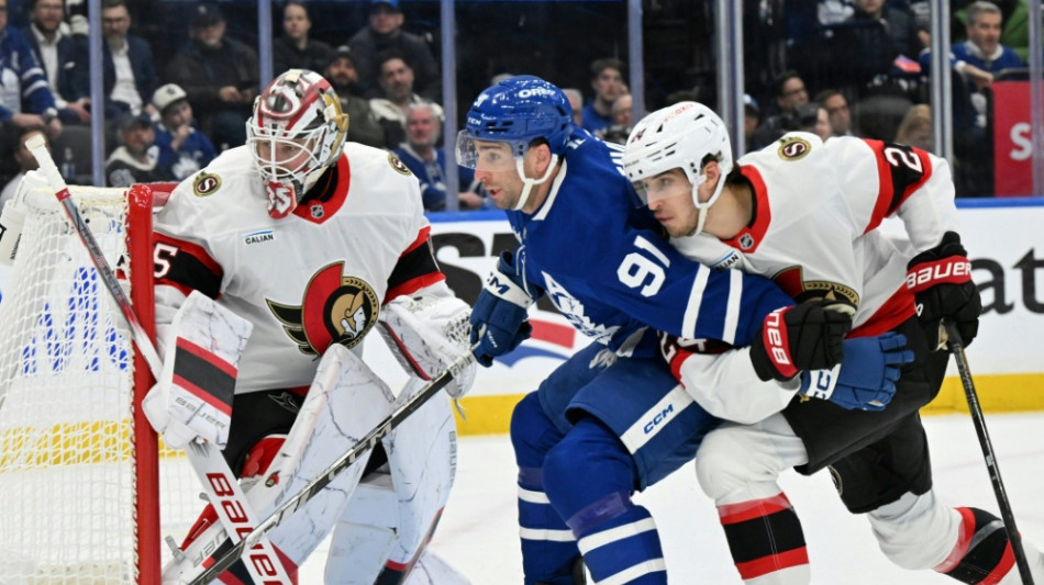 NHL: Erneuter Rückschlag für Stützle im "Battle of Ontario"