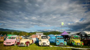En Slov&eacute;nie, ces fi&egrave;res "deux-chevaux" qui avalent la route &agrave; pas de tortue