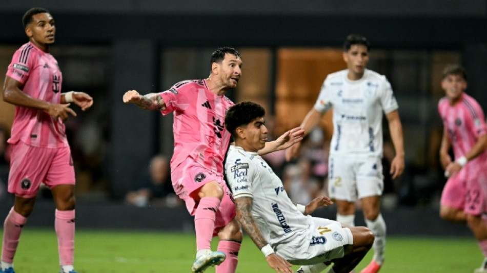 Messi scores twice to set Leagues Cup record in Miami victory
