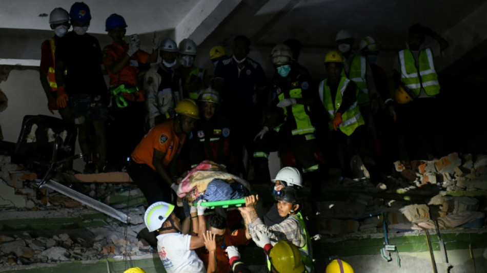 Les chances de sauvetage s'amenuisent en Birmanie et en Thaïlande, trois jours après le séisme