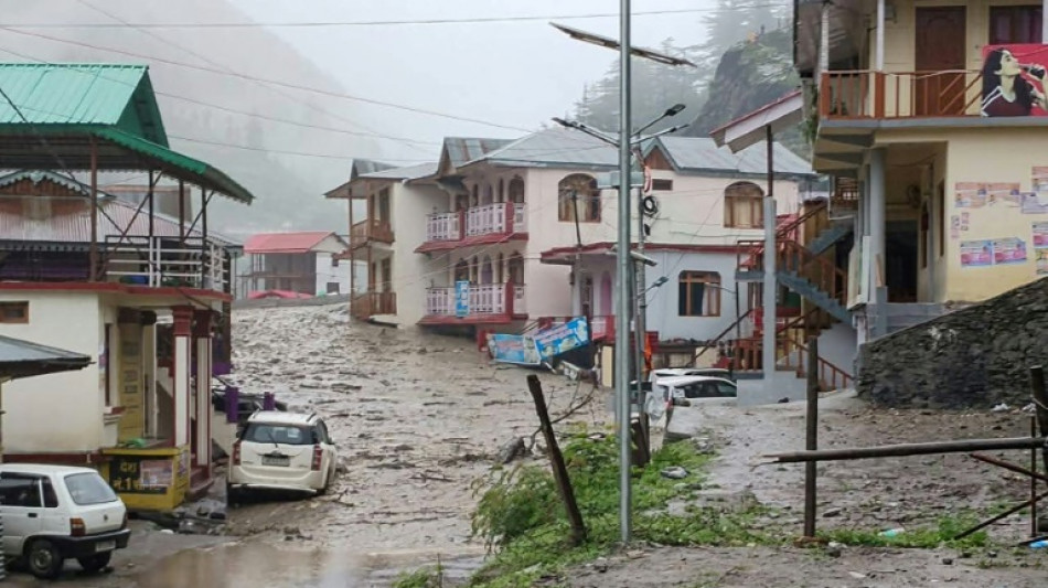 Flash flood washes out Himalayan town, killing 4