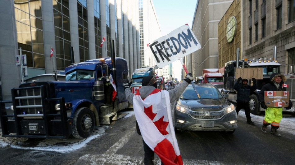 "Cela a assez dur&eacute;": les habitants d'Ottawa fatigu&eacute;s et inquiets apr&egrave;s 12 jours de manifestation