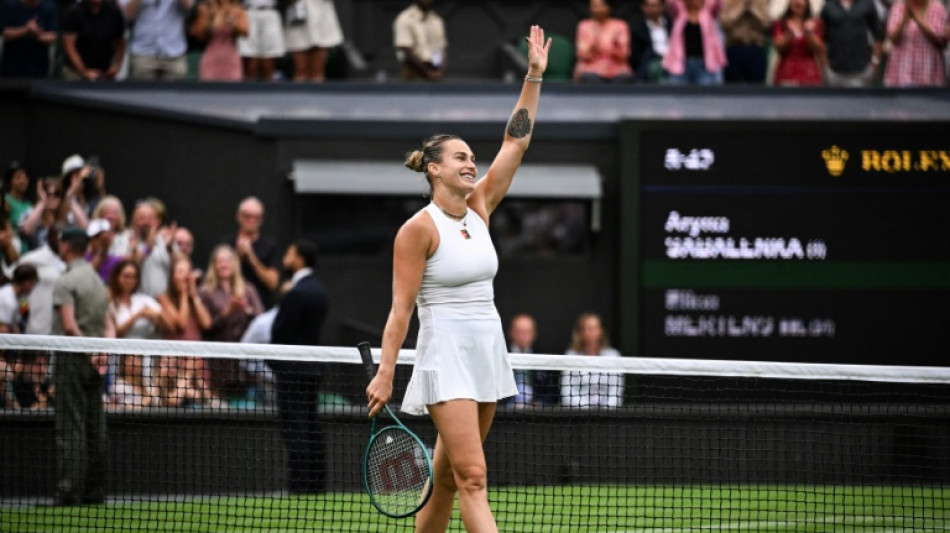 Wimbledon: Sabalenka bat sa victime pr&eacute;f&eacute;r&eacute;e, Alcaraz au rendez-vous des quarts