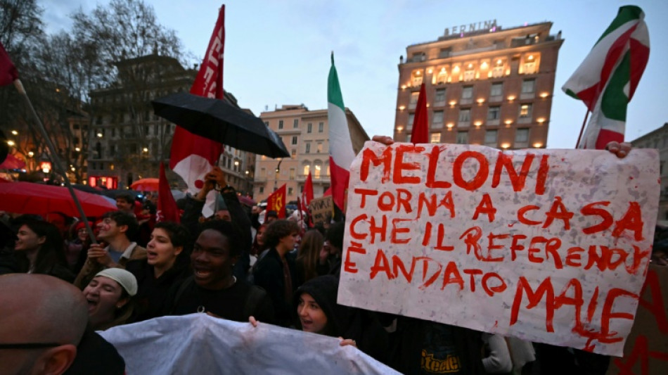 Meloni admite la derrota en el refer&eacute;ndum sobre la reforma judicial en Italia
