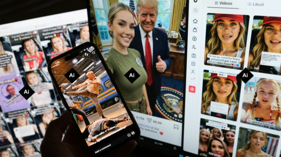 Fervor y falsedad: avatares de IA ultraglamurosos apoyan a Trump antes de las legislativas