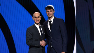 US teen Cooper Flagg chosen by Mavericks with top pick in NBA draft