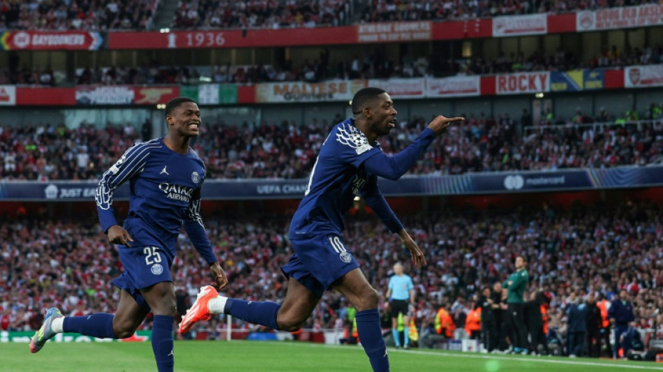 PSG vence Arsenal (1-0) na ida das semifinais da Liga das Campe&otilde;es