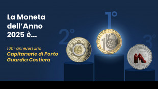 Moneta dell'Anno 2025, vince quella dedicata a Capitanerie di Porto e Guardia Costiera