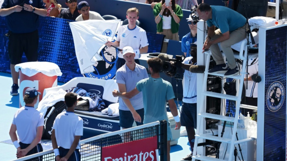 Tennis: Sinner malade, Alcaraz sacr&eacute; &agrave; Cincinnati juste avant l'US Open