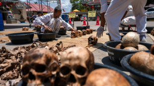 Ossements solitaires: une c&eacute;r&eacute;monie pour les morts non r&eacute;clam&eacute;s en Tha&iuml;lande