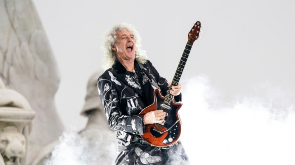 Le guitariste de Queen, Brian May, distingu&eacute; par Charles III
