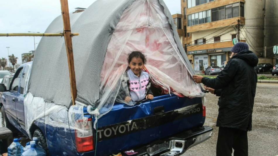 Israel strikes Beirut suburbs as displacement shelters overflow