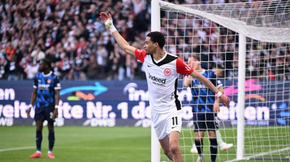 Electric Ekitike keeps Frankfurt on Champions League course