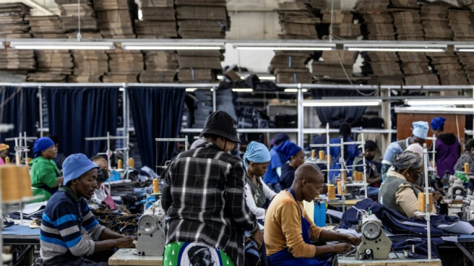 Hunderte Textilarbeiter in Lesotho demonstrieren f&uuml;r niedrigere US-Z&ouml;lle