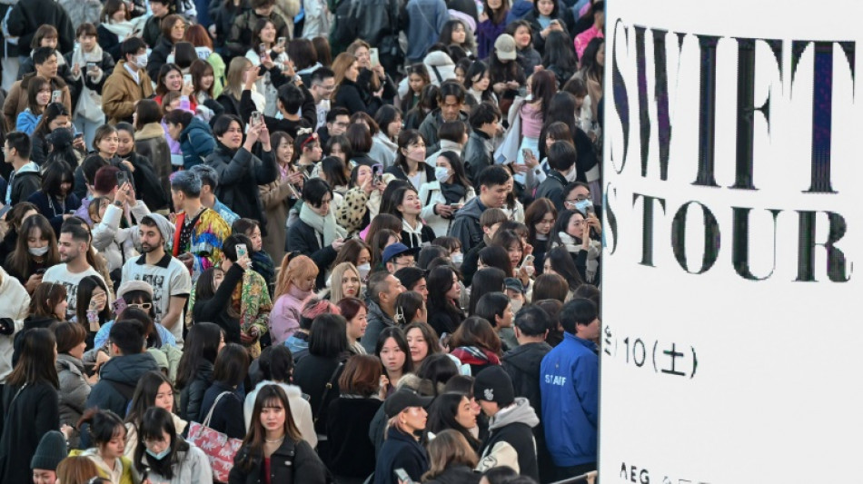 'Taylor Swift mania' invade T&oacute;quio