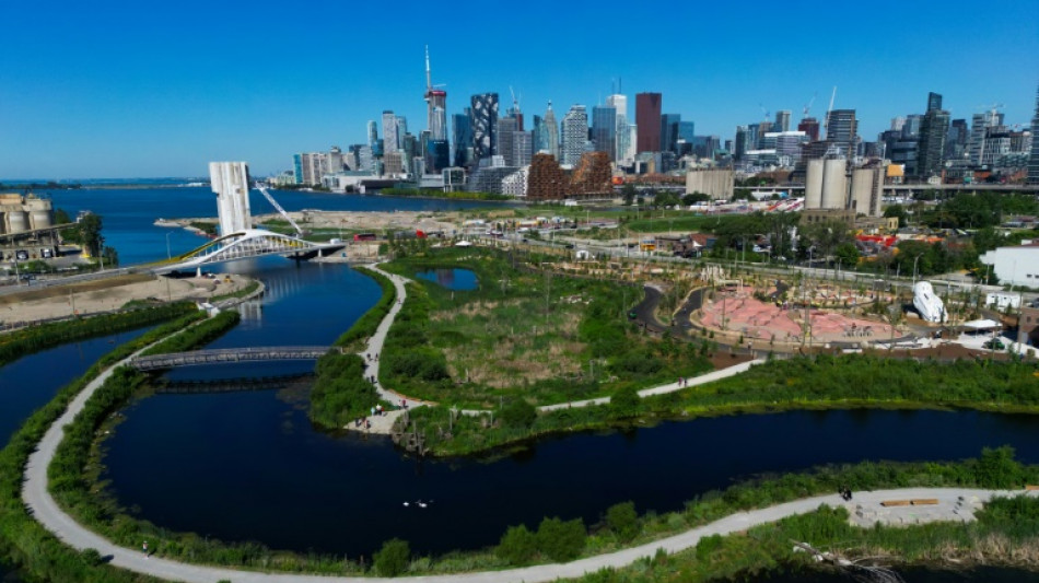 Canada project reclaims 'foul' industrial area to contain floods