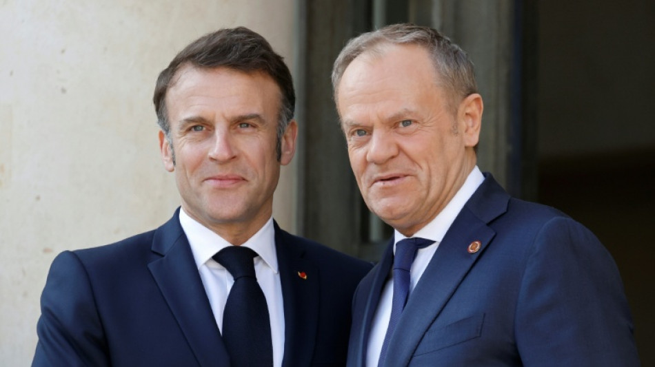 Macron et Tusk vont sceller une alliance renforc&eacute;e face &agrave; la Russie