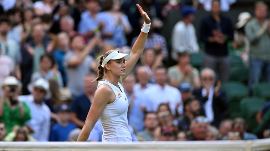 Atual campe&atilde;, Rybakina se classifica para terceira rodada de Wimbledon
