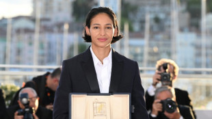 L'actrice Nadia Melliti, jeune inconnue sacrée à Cannes pour "La petite dernière"
