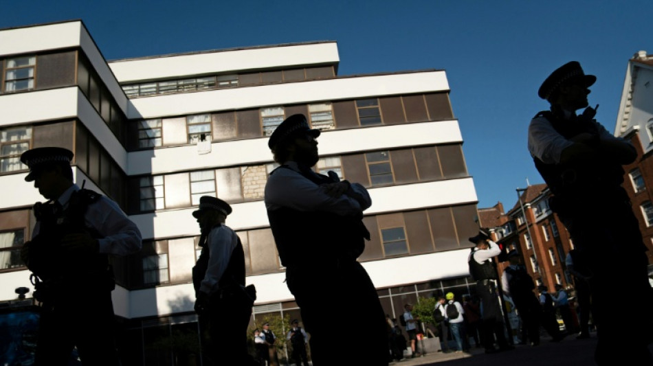 A Londres, les manifestations anti-immigration inqui&egrave;tent demandeurs d'asile et habitants