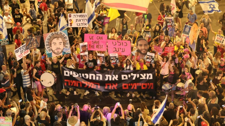 Tausende Israelis demonstrieren f&uuml;r Gaza-Waffenruhe und &Uuml;bergabe aller Geiseln