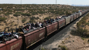 Mais de mil migrantes chegam de trem &agrave; fronteira M&eacute;xico-EUA