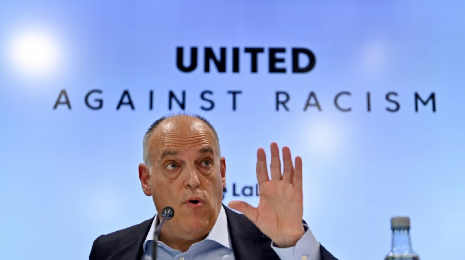 'N&atilde;o quis criticar Vinicius', diz presidente da LaLiga