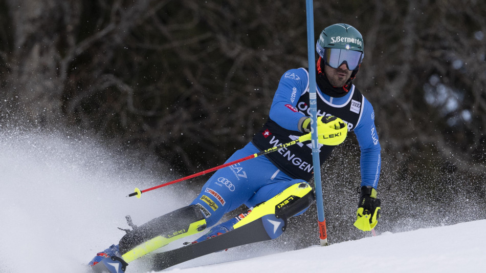Sci: il norvegese Mcgrath vince lo slalom di Wengen, l'azzurro Vinatzer 13/o