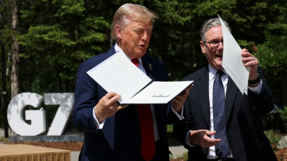 G7 leaders urge Trump to ease off trade war