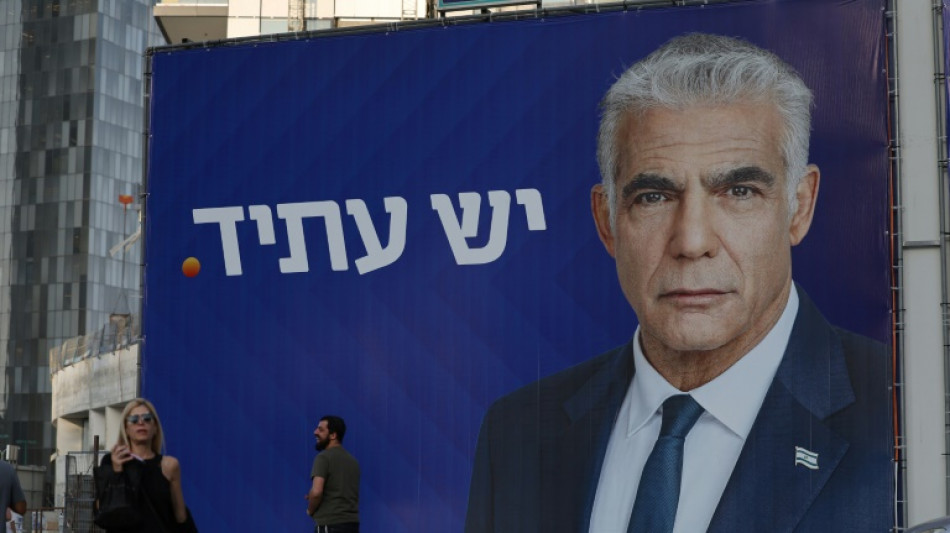 Ya&iuml;r Lapid, l'ex-star de la t&eacute;l&eacute; devenu Premier ministre centriste