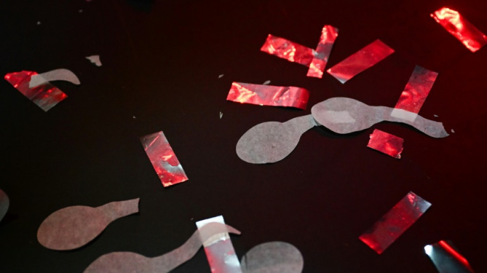 Una carrera con espermatozoides para alertar sobre infertilidad masculina