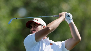 Spain's Ballester finds relief in Masters water hazard