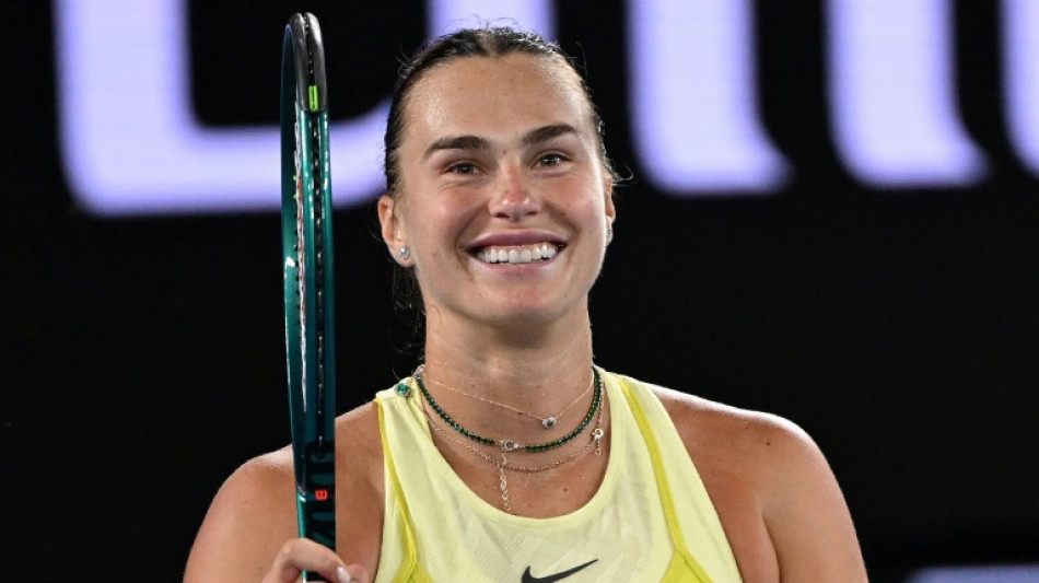 Open d'Australie: troisi&egrave;me finale de rang pour Sabalenka, qui attend Swiatek ou Keys