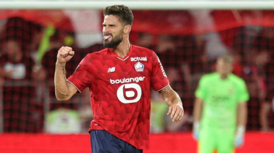 Giroud marca nos acr&eacute;scimos e Lille vence Monaco na 2&ordf; rodada da Ligue 1