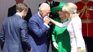 A Windsor, accueil chaleureux du roi Charles pour la visite d'Etat de Macron