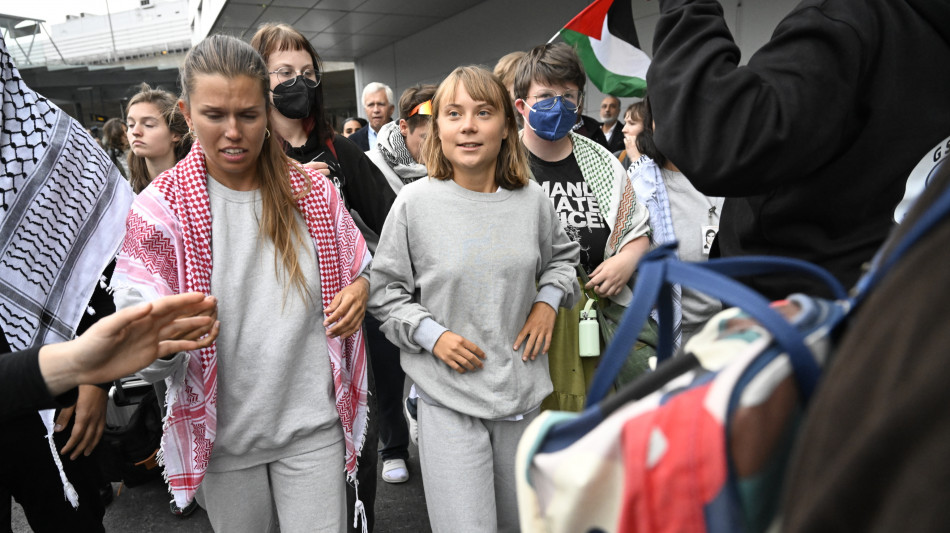 Greta Thunberg &egrave; tornata a Stoccolma