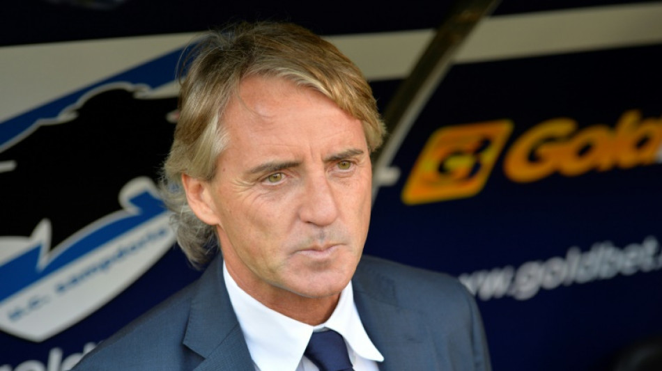Mancini to help former club Sampdoria avoid drop to Italy's third tier