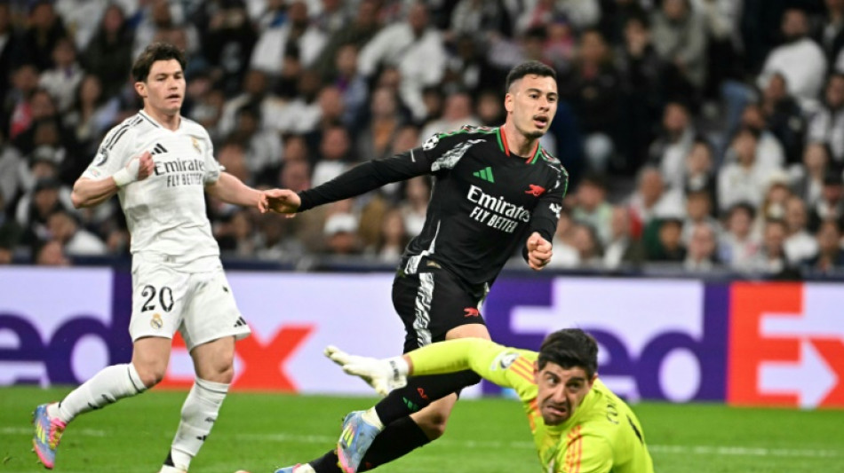 C1: pas de miracle pour le Real Madrid, puni et éliminé par Arsenal