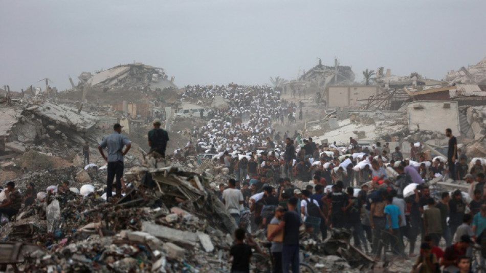 Gaza: vu du ciel, un territoire plongé dans le noir