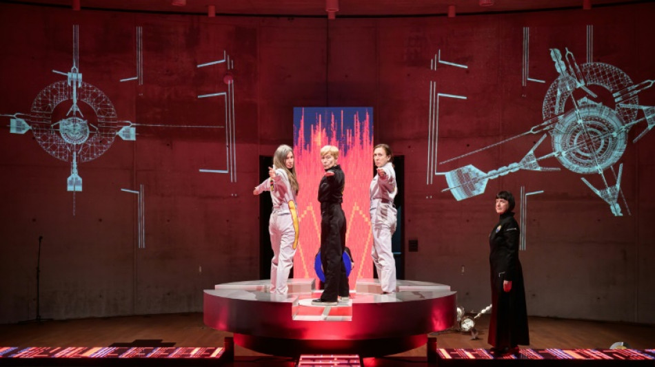 In show stretched over 50 years, Slovenian director shoots for space