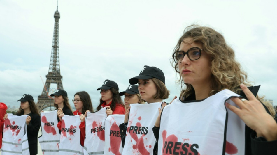 RSF denuncia 54 jornalistas mortos em 2024, um ter&ccedil;o em a&ccedil;&otilde;es de Israel