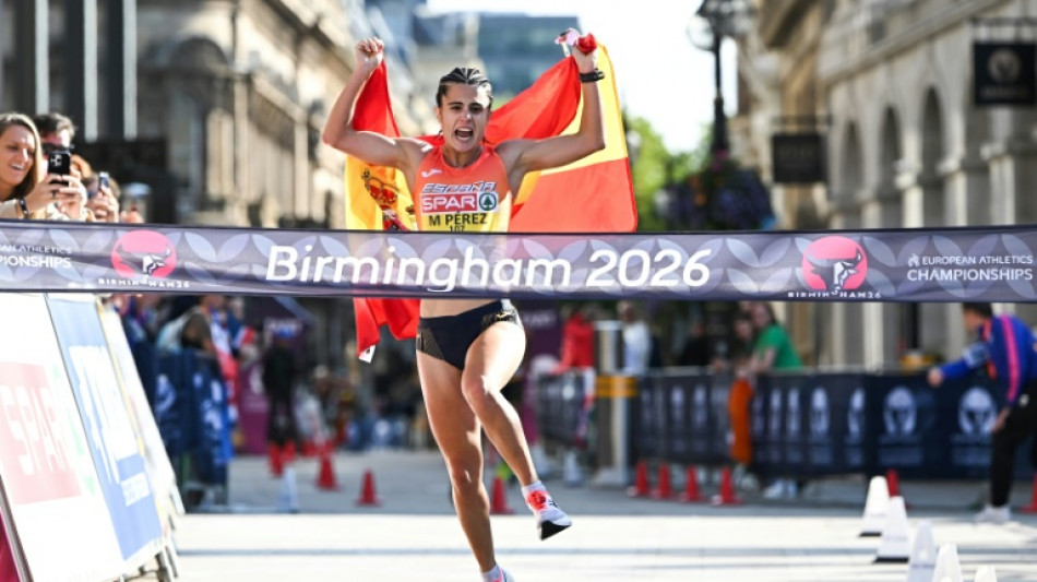 Perez, Fiorini set world records in winning Euro race walk golds