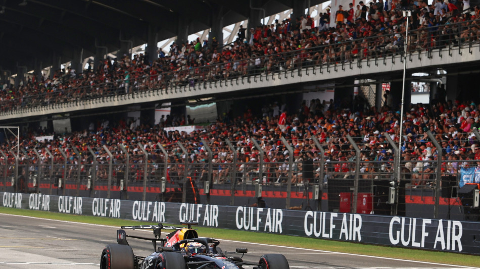 Gp Bahrain: vince Verstappen, poi Antonelli e Hamilton