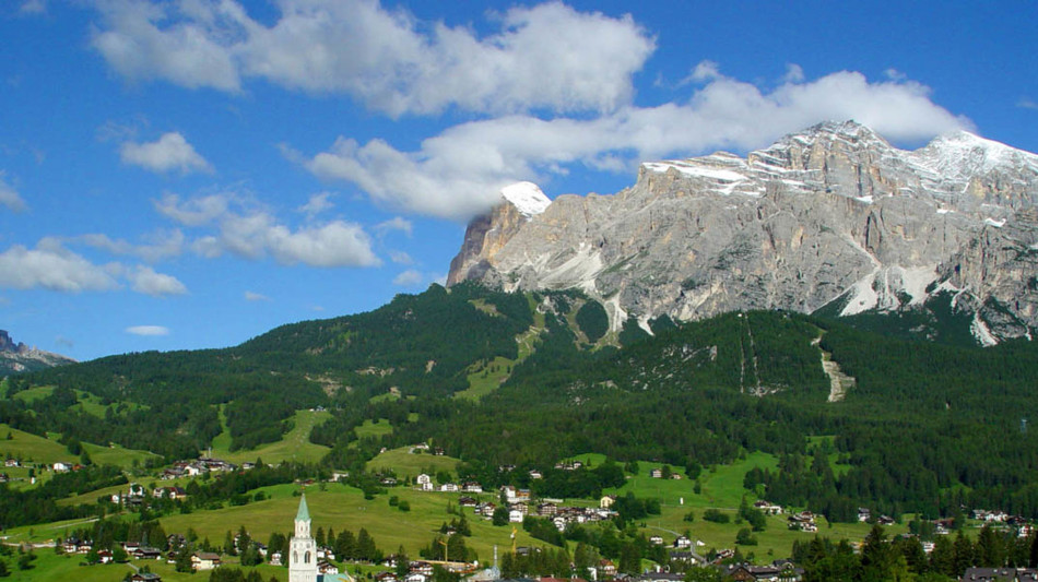 Cortina, Madonna di Campiglio e Courmayeur regine delle mete montane