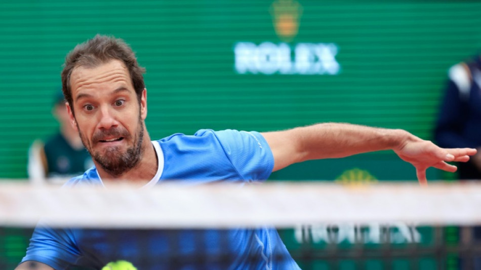 Masters 1000 de Monte-Carlo: l'aventure de Gasquet s'achève au 2e tour