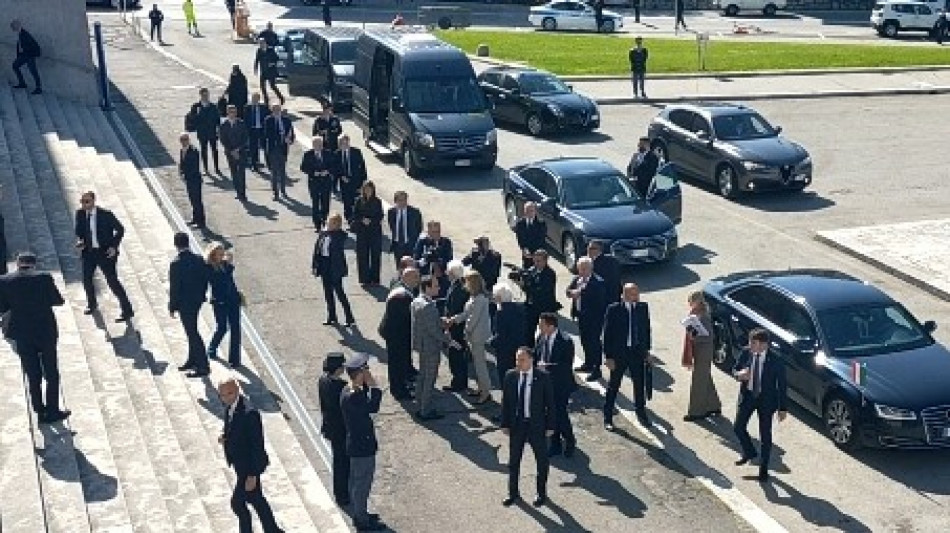 Mattarella arrivato all'Universit&agrave; di Trieste