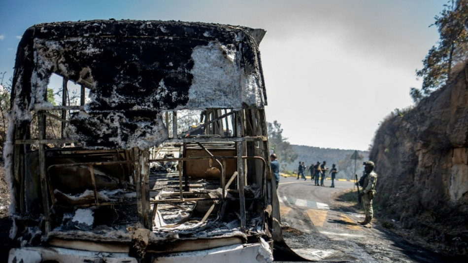 Le Mexique secou&eacute; par les violences apr&egrave;s l'&eacute;limination d'un chef de cartel