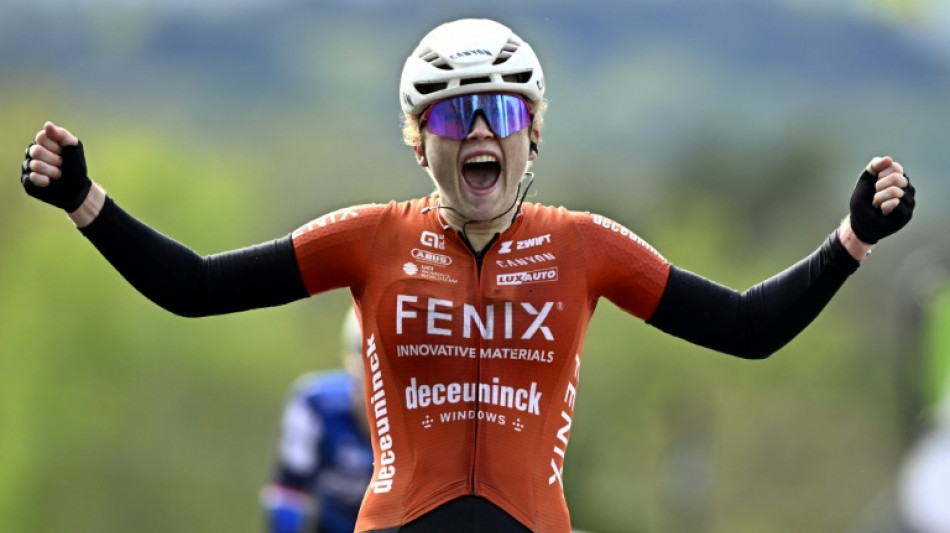 Cyclisme: Puck Pieterse confirme son talent en remportant la Flèche Wallonne féminine